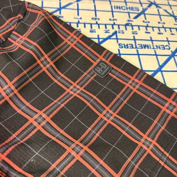 Harley-Davidson Genuine Motor Clothes Performance Plaid Shirt Men’s Size Large - Picture 10 of 14